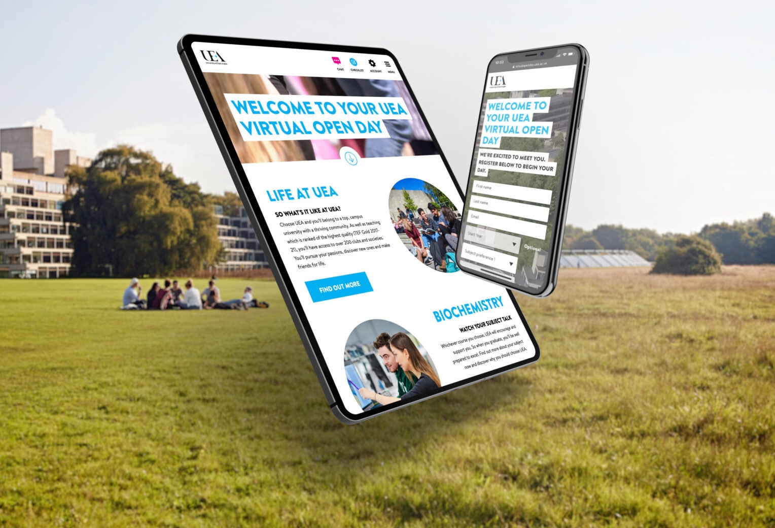 UEA Virtual Open Day